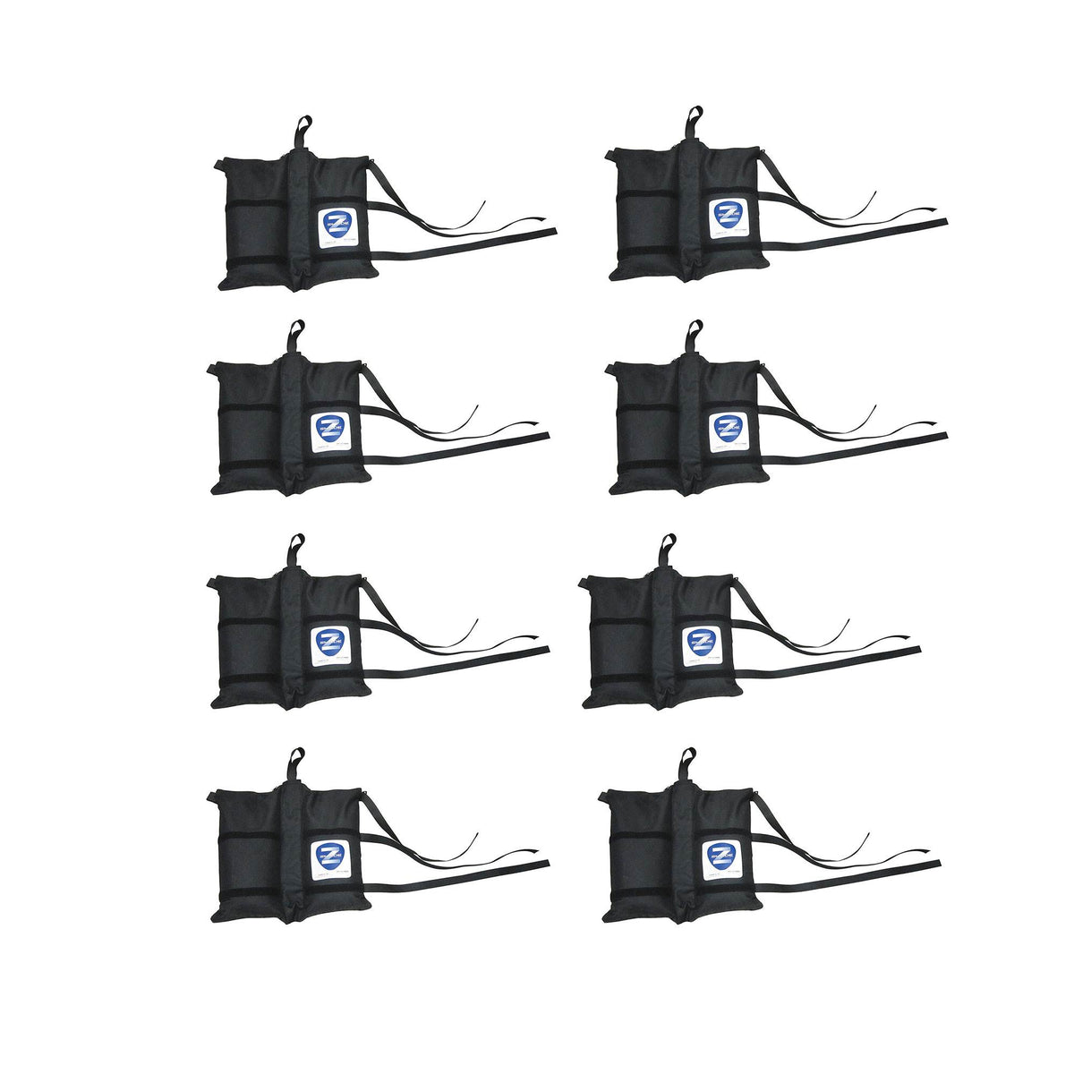 Z-Shade Instant Canopy Tent Shelter Wrap Around Leg Weight Bags (8 Pack)