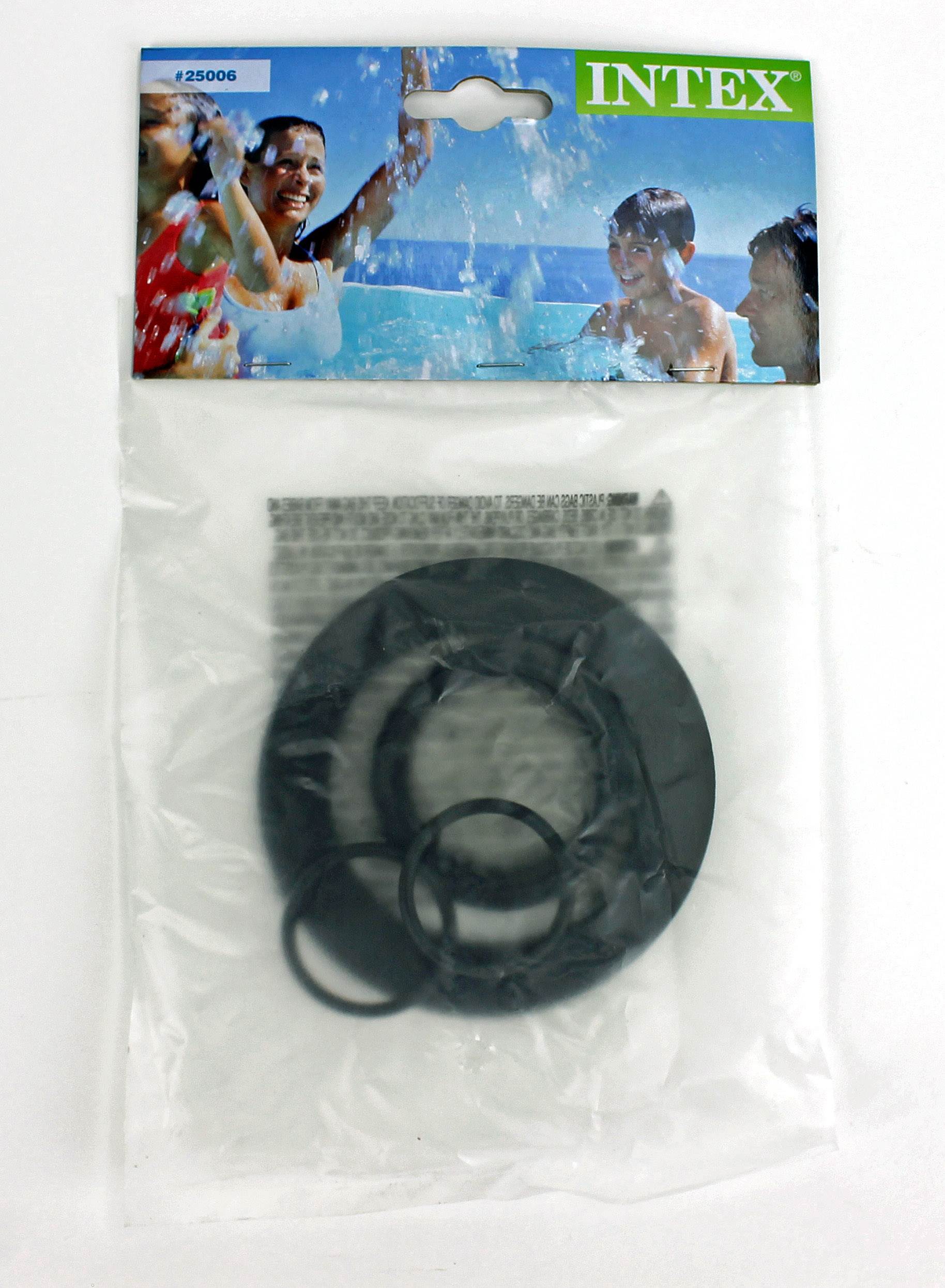 Intex 25006 Large Strainer Rubber Washer & Ring Pack Replacement Parts (6 Pack) - VMInnovations