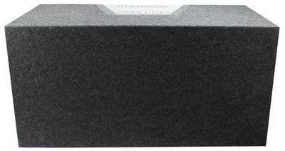 Pyramid 12" 1200W Bandpass Box Subs (2 Pack), 1500W Mono Amplifier, & Wire Kit
