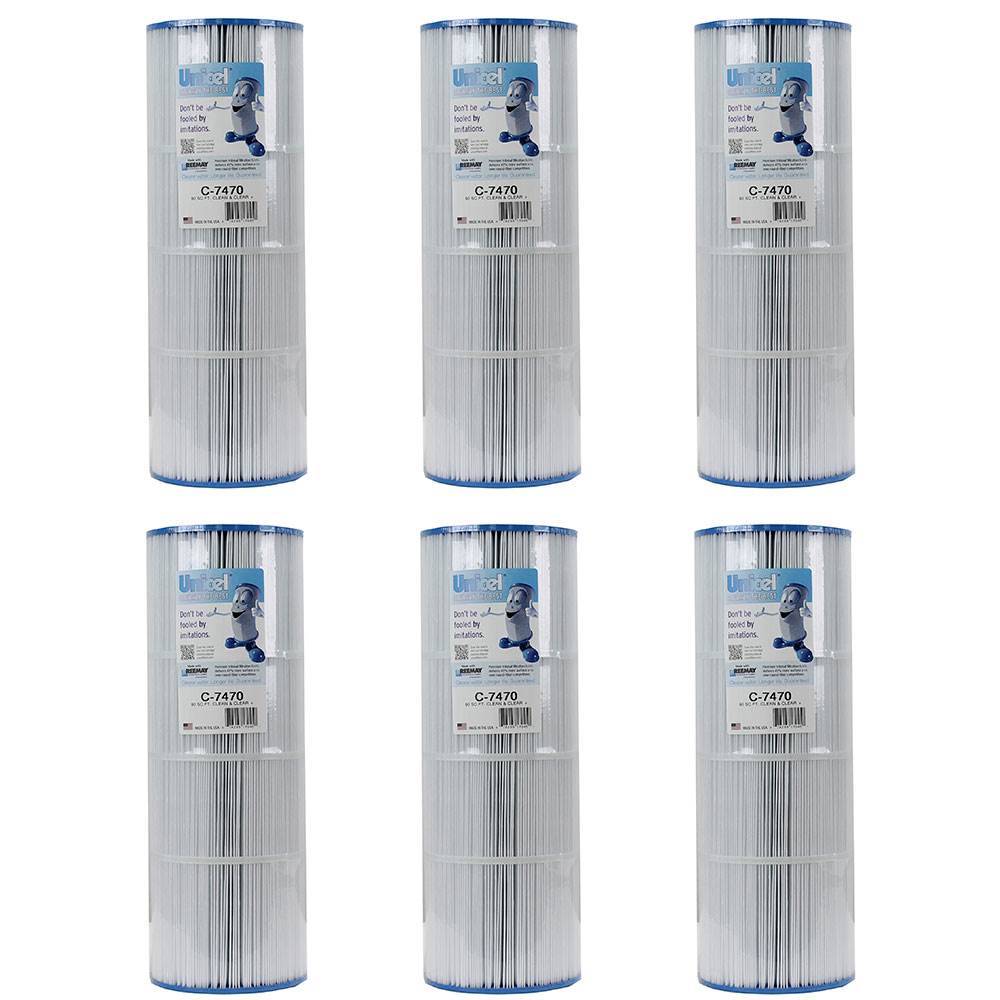 UNICEL C-7470 Replacement Swimming Pool Filter For Pentair C7470 (6 Pack)