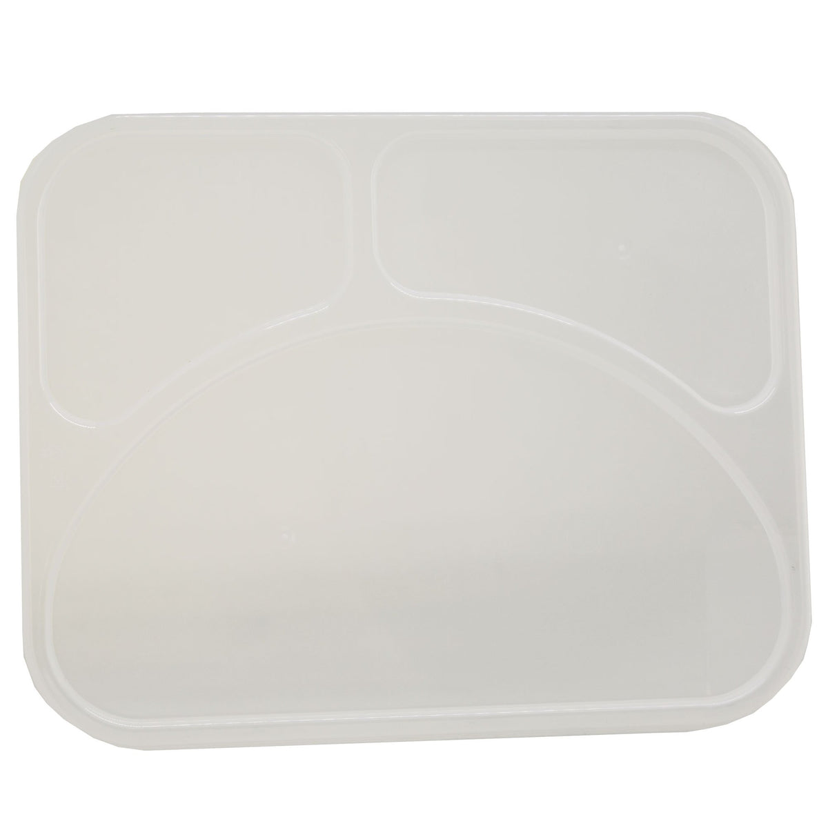 Life Story 3 Compartment Meal Prep Containers with Lids (4 Pk)