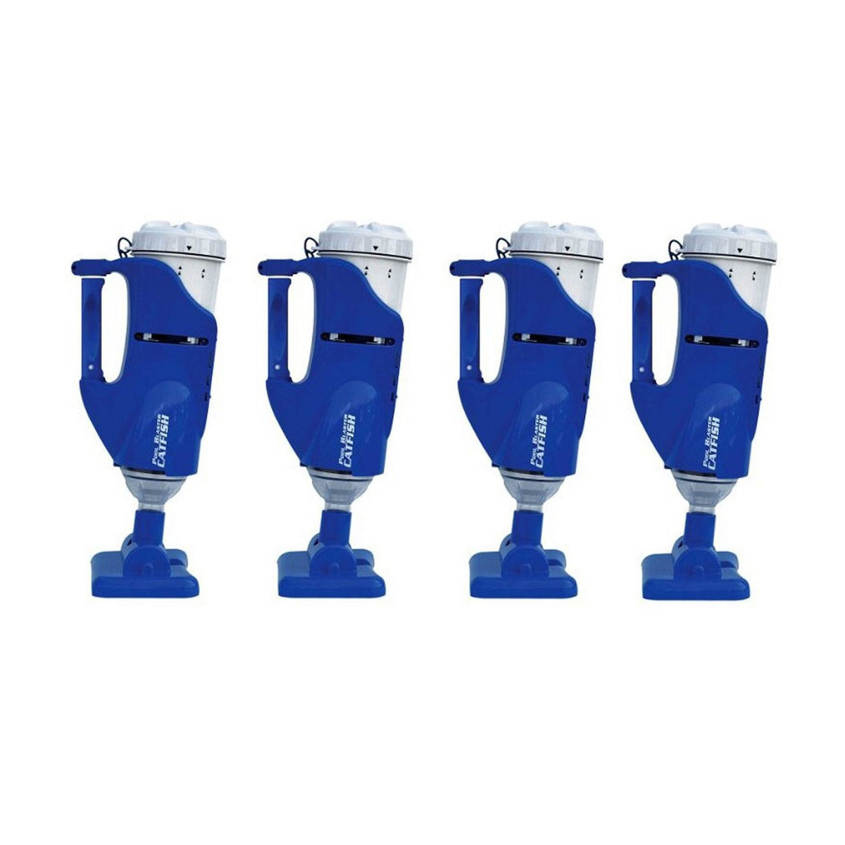 Water Tech Corp Catfish Swimming Pool Compact Vacuum Cleaner (4 Pack)