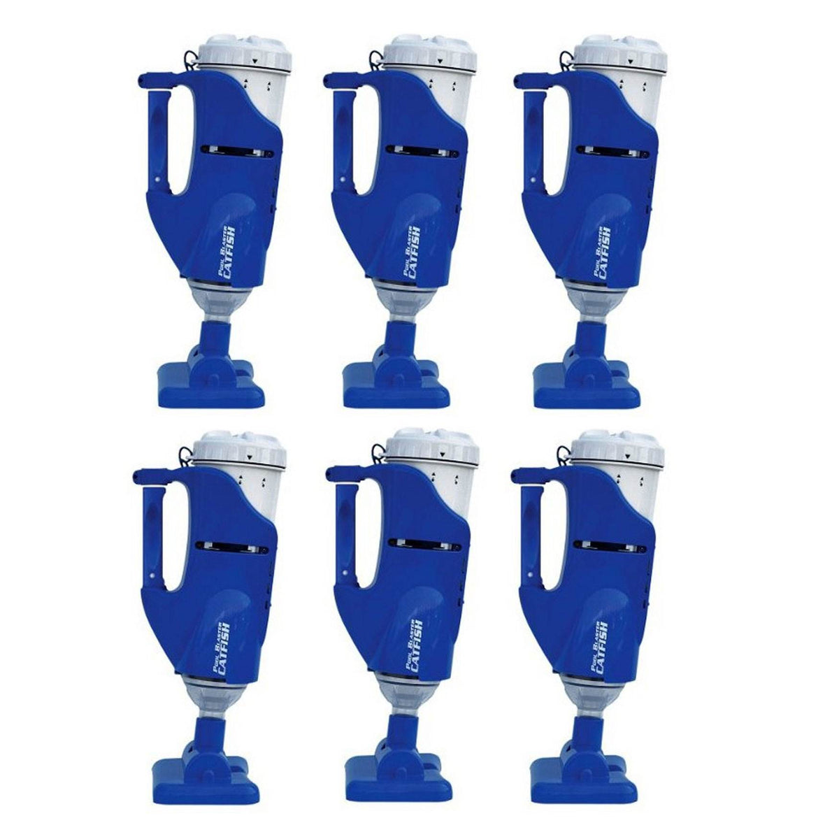 Water Tech Pool Blaster Catfish Swimming Pool Compact Vacuum Cleaner (6 Pack)