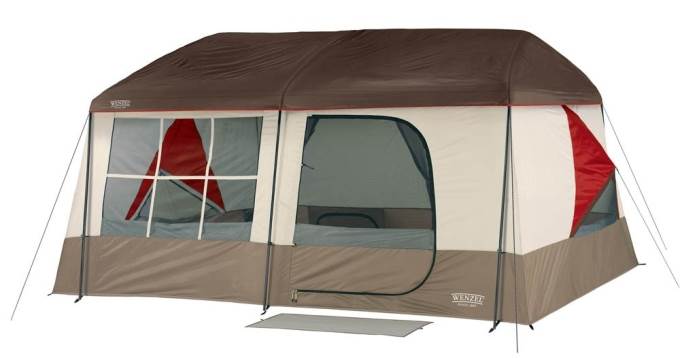 Wenzel 36423 Kodiak Camping 9 Person Family Cabin Tent (2 Pack)