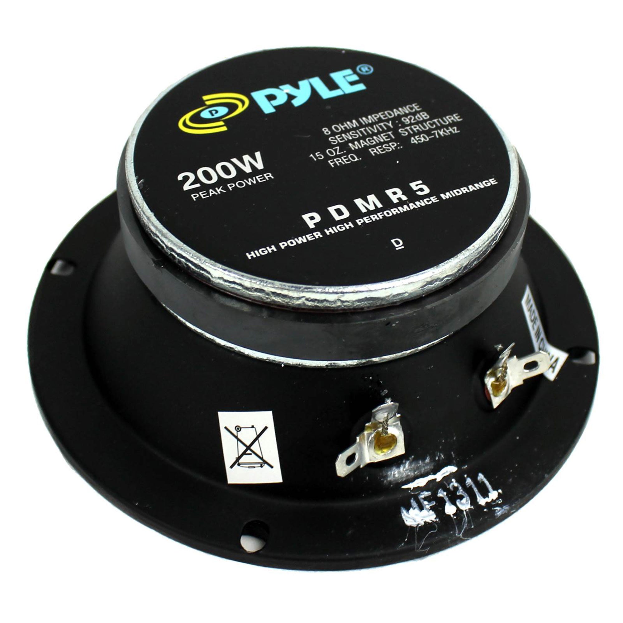 Pyle Pro 5" 200W Car DJ/Home Mid Bass Mid Range Woofer Driver Audio (12 Pack)