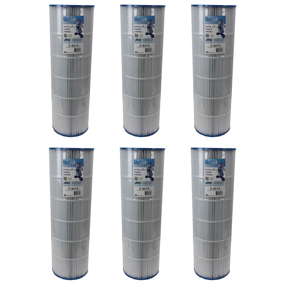 Unicel C-8413 Pool Spa Replacement Cartridge Filter 125 Sq Ft Sta-Rite (6 Pack) - VMInnovations