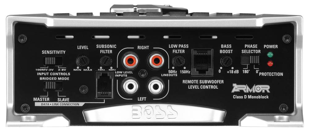 Boss AR4000D Armor 4000W Monoblock Class D Car Amplifier Amp & Remote (6 Pack)