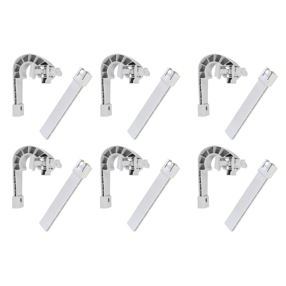 Intex Skimmer Hook and Adjuster for Metal Frame Pools Replacement Part (6 Pack)
