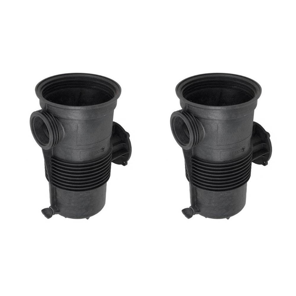 Pentair Swimming Pool Challenger Inground Pump Strainer Pot Replacement (2 Pack) - VMInnovations