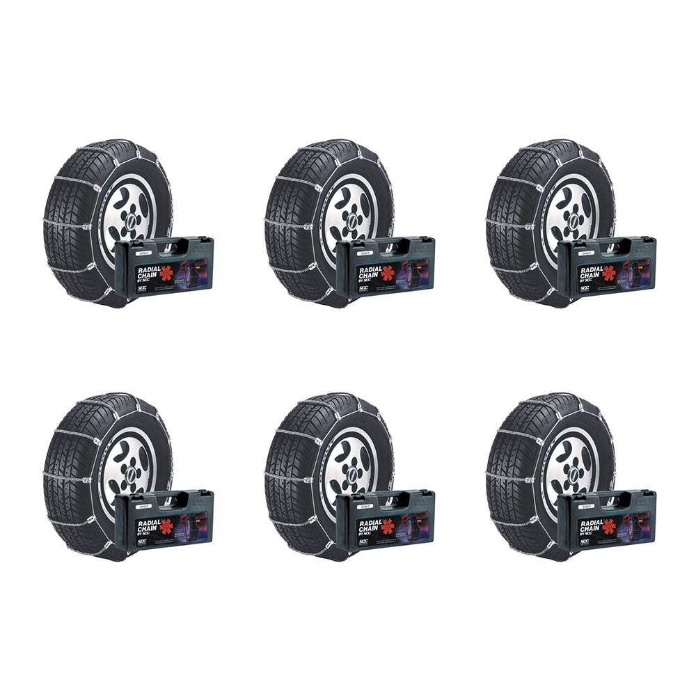 Radial Chain Cable Traction Grip Winter Tire Snow Passenger Cable, 12 Pack - VMInnovations