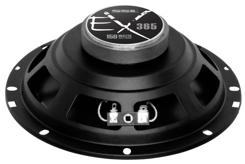 Soundstorm EX365 6.5 Inch 150W 3-Way Car Coaxial Audio Black Speakers (12 Pack)