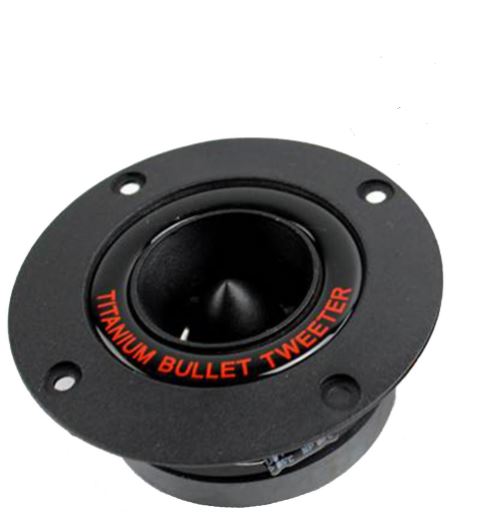 Pyramid TW18BK 3.25" 300W Pro Horn Car Audio Tweeters Speaker Titanium (24Pack)