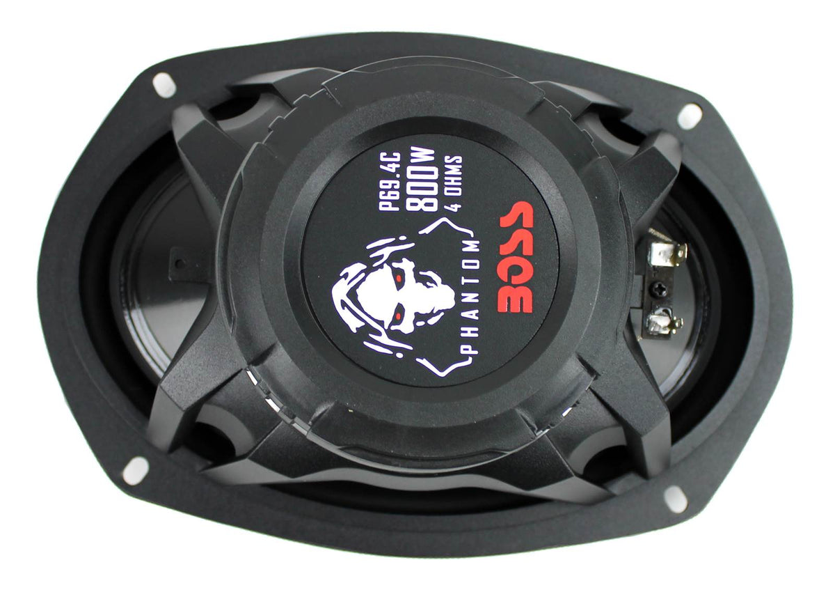 BOSS AUDIO P694C 6x9" 4-Way 800W Car Coaxial Stereo Speakers 4 Ohm (8 Pack)