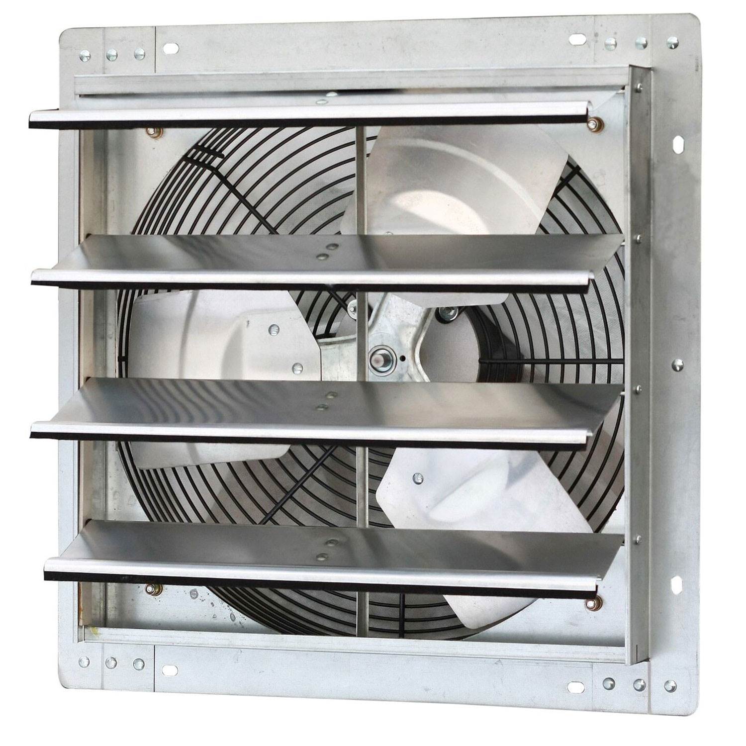 iLiving16 Inch Wall Mounted Steel Exhaust Fan & Fan Speed Controller 120V 8A