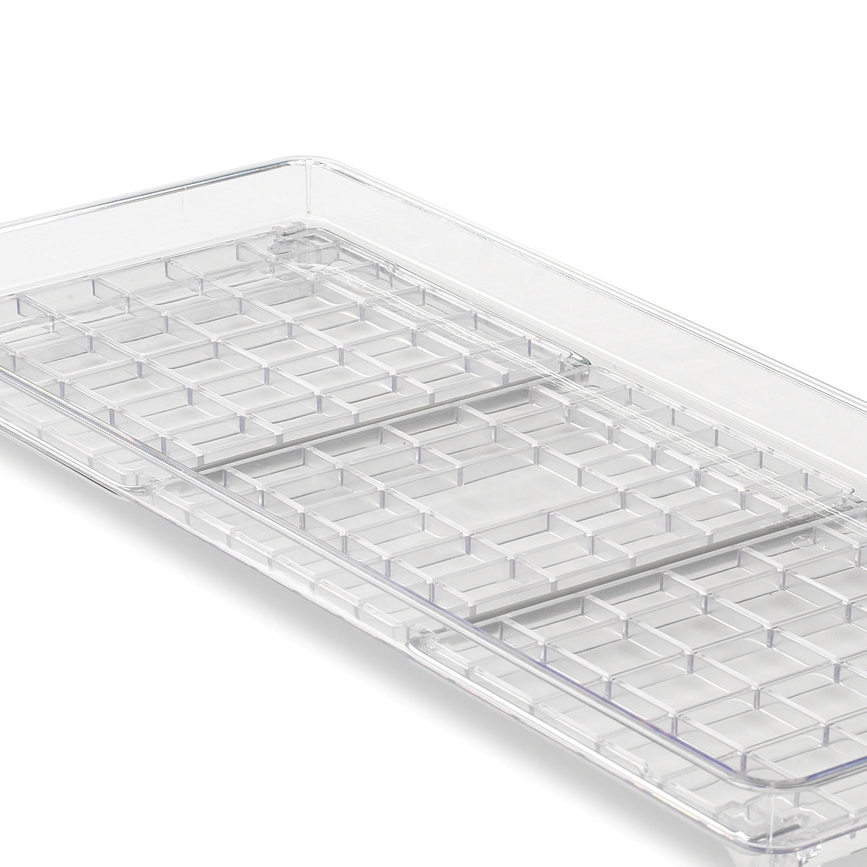 Madesmart Stacking Cabinet Countertop Organizer Storage Rack Shelf (6 Pack)
