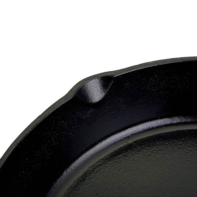 Hamilton Beach 10" Enameled Coated Solid Cast Iron Frying Skillet, Blue (6 Pack)