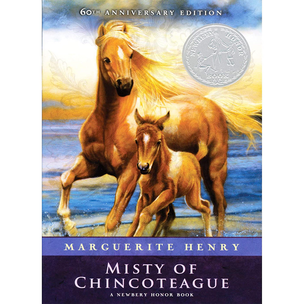Breyer Traditional Series Hand-Crafted Misty and Stormy Toy Horses with Book Set