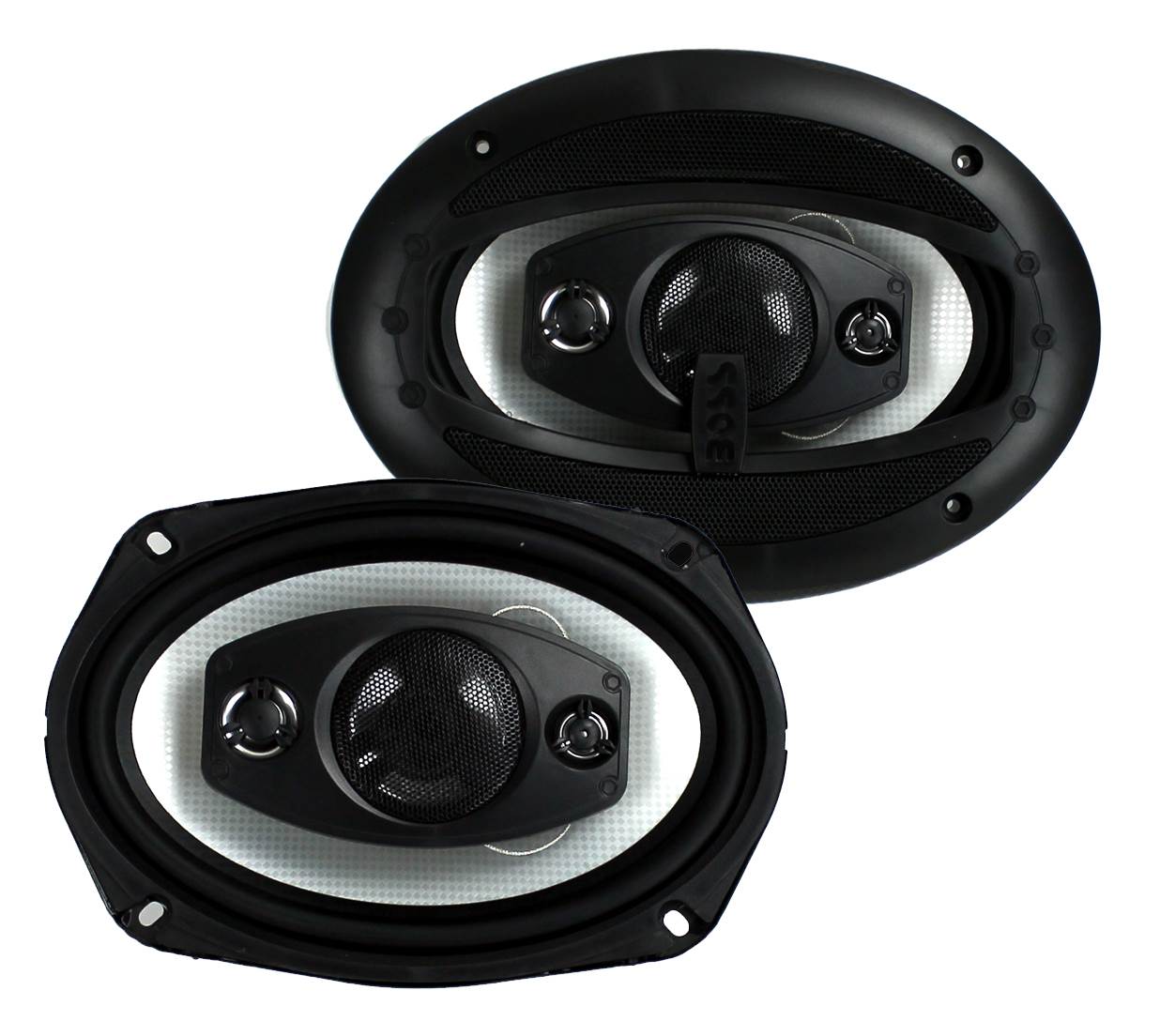 Boss Riot R94 6x9 Inch 500W 4 Way Car Coaxial Audio Speakers Stereo (8 Pack) - VMInnovations