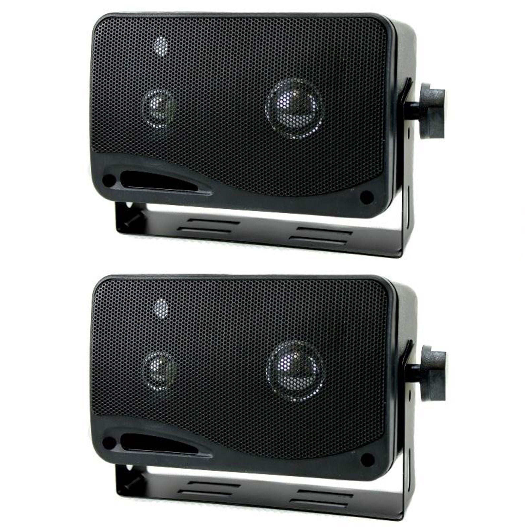 PYRAMID 2022SX 3.75" 200W 3-Way Car Audio Box Car/Inside Home Speakers (8 Pack) - VMInnovations