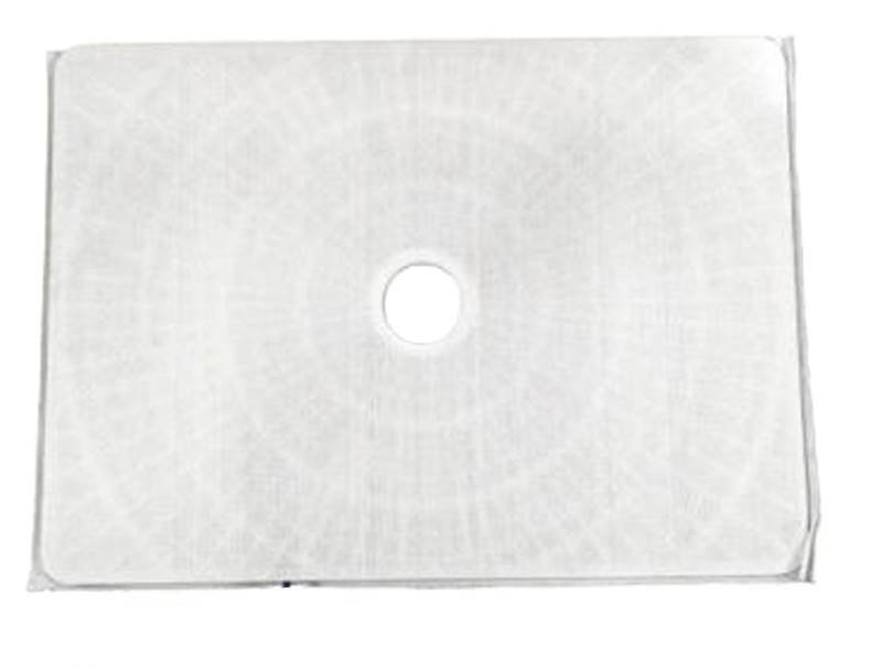 Unicel FG-2417 Replacement Rectangle DE Grid Pool Filter w/Center Port, 15 Pack