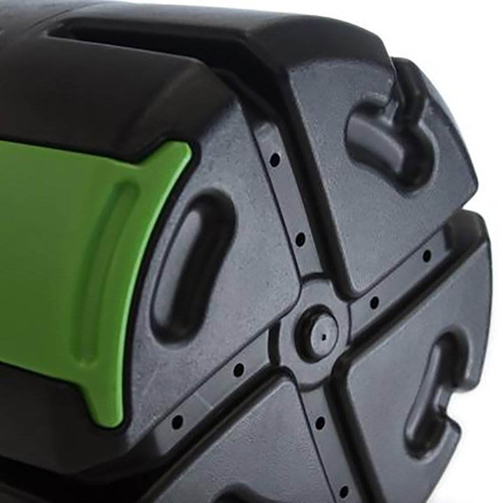 FCMP Outdoor HOTFROG 37 Gallon Chamber Rolling Compost Tumbler Bin (2 Pack) - VMInnovations