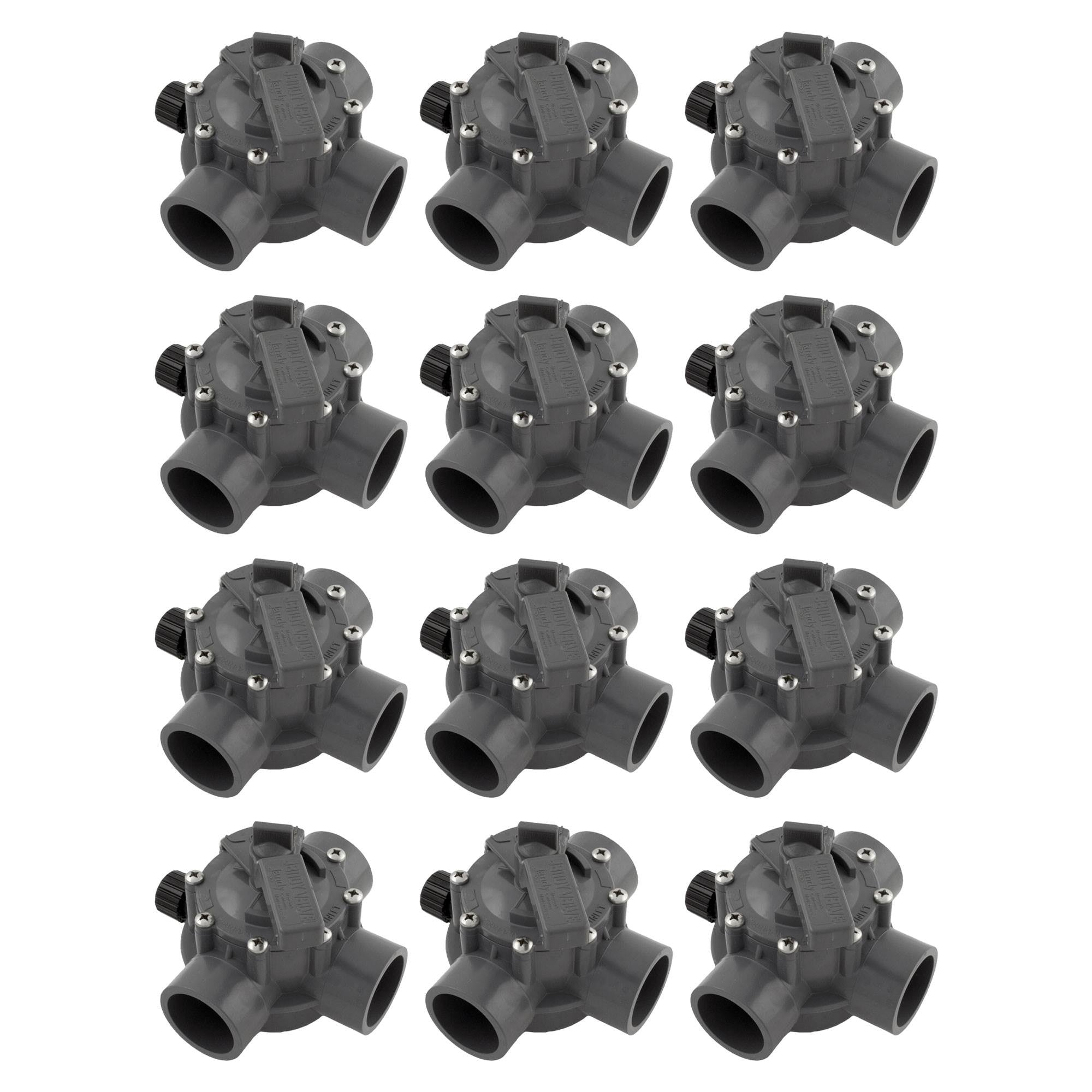 Jandy 1154 Pool & Spa 3-Way Port Valve 1 1/2"-2" Positive Seal CPVC (12 Pack)