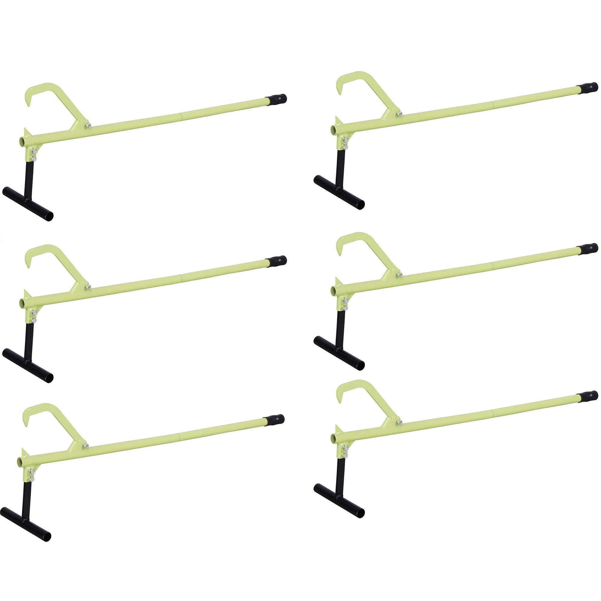 Timber Tuff Steel Handle Outdoor Lumber Log Cutting Timberjack Tool (6 Pack) - VMInnovations