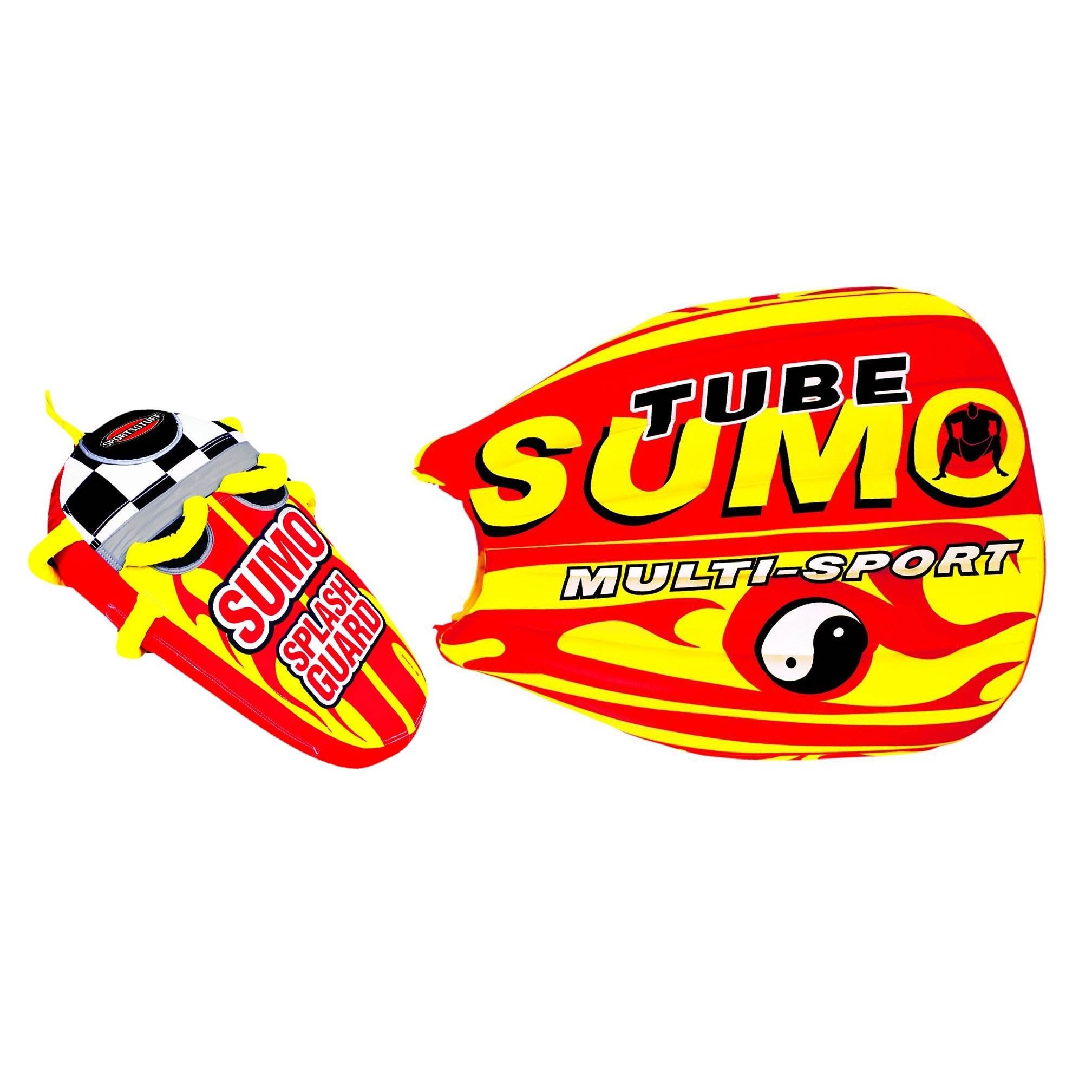Airhead SPORTSSTUFF Sumo & Splash Guard Combo Single Rider Boat Towable (3 Pack)