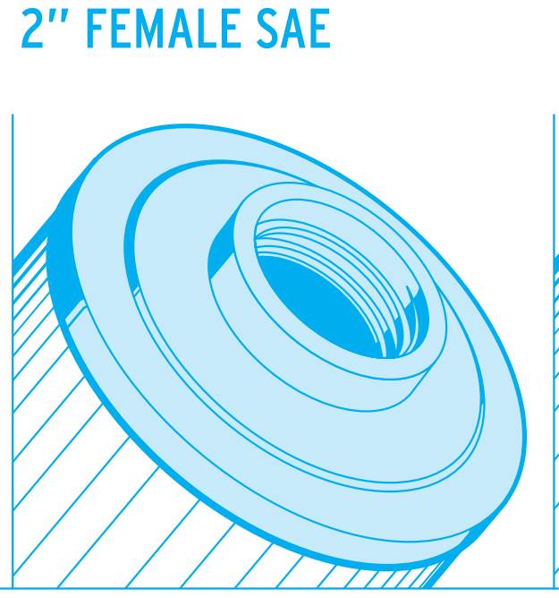 Unicel 4CH-935 Replacement 35 SqFt Filter Cartridge for Spa, 219 Pleats (6 Pack)
