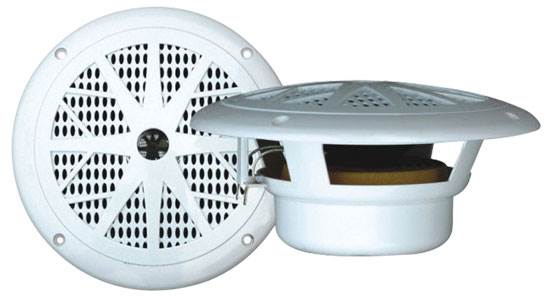 PYLE 6.5" 120W Marine/Boat Car Waterproof Full Range Audio Speakers (24 Pack)