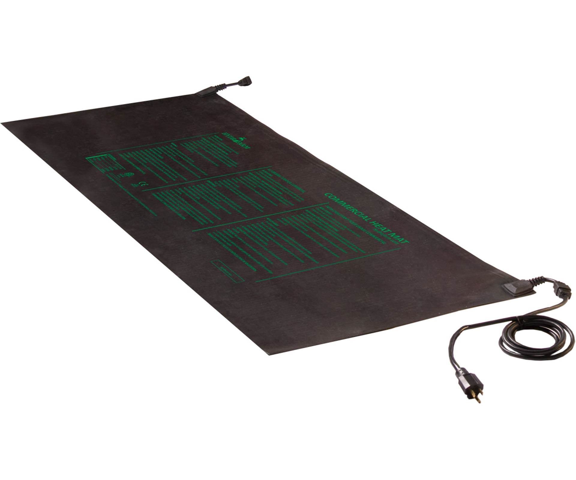 Hydrofarm MTMDU Jump Start 60" x 21" Hydroponic Garden Seedling Heat Mat, 6 Pack