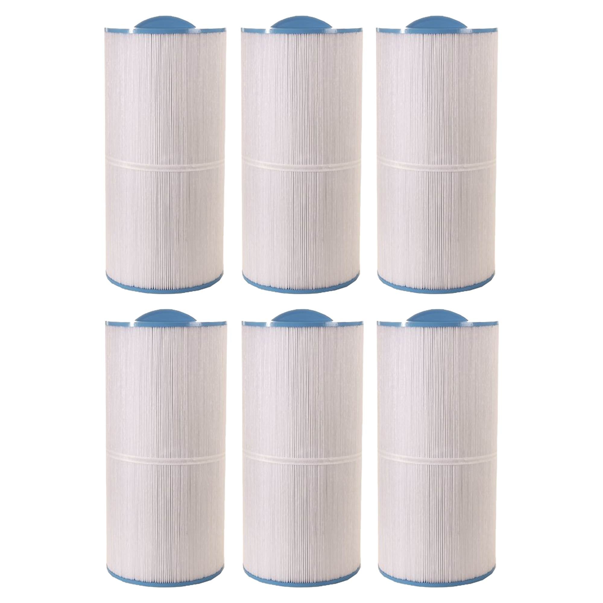 Unicel C-8399 Replacement 100 Sq Ft Spa Filter Cartridge, 259 Pleats, 6 Pack