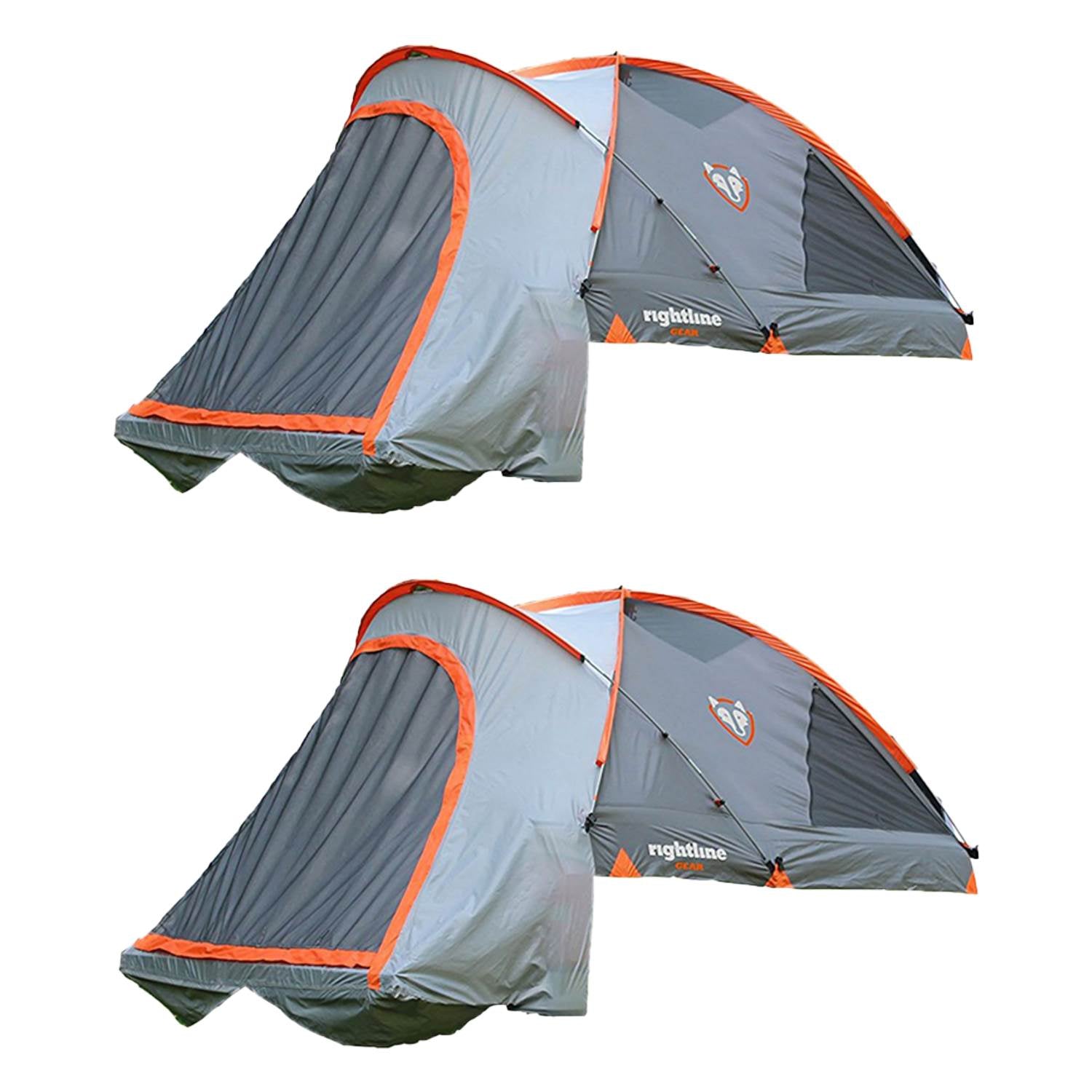 Rightline Gear Easy Setup Full Size Short Truck Bed Tent, 5.5 Feet (2 Pack)