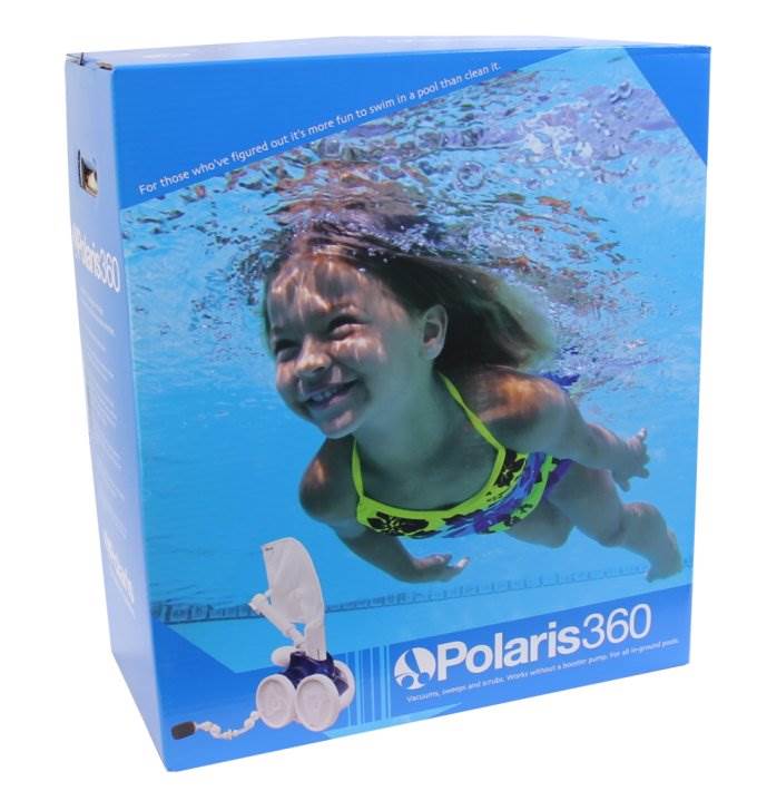 Polaris 360 In Ground Pressure Side Swimming Pool Cleaner Vacuum Sweep (2 Pack)
