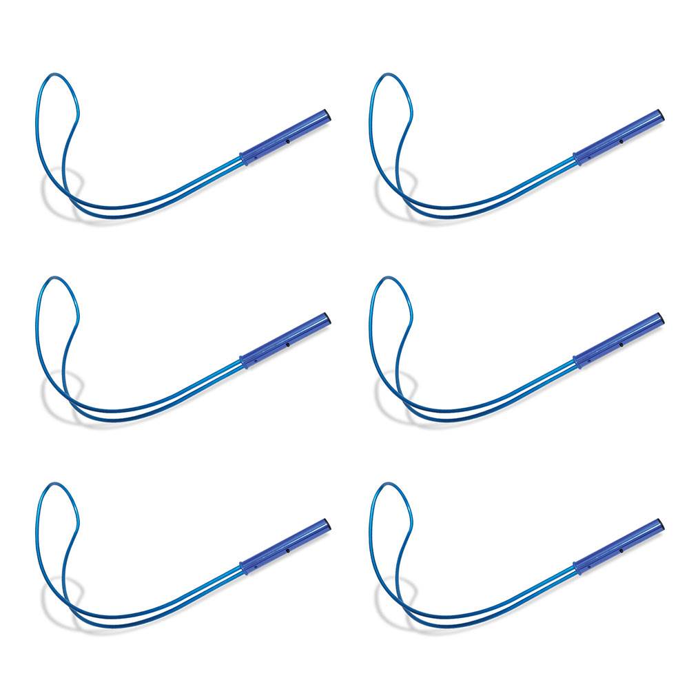 Swimline Hydrotool Swimming Pool Emergency Lifesaver Strong Safety Hook (6 Pack)