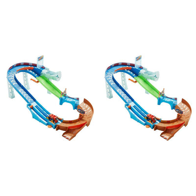 Fisher Price Blaze and the Monster Machines Flip and Race Speedway (2 Pack)