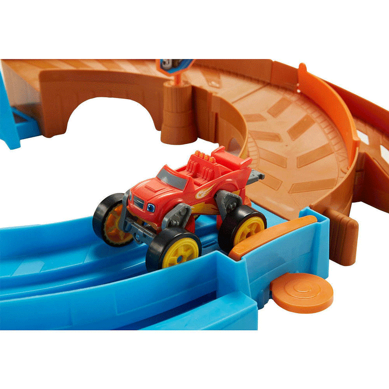 Fisher Price Blaze and the Monster Machines Flip and Race Speedway (2 Pack)