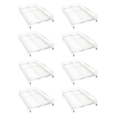 Origami Group 2SD-13 Kitchenware Household Sliding Cabinet Organizer (8 Pack)