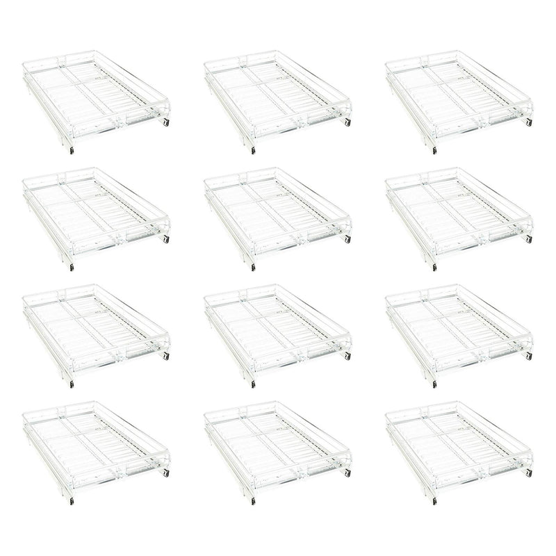Origami Group 2SD-13 Kitchenware Household Sliding Cabinet Organizer (12 Pack)