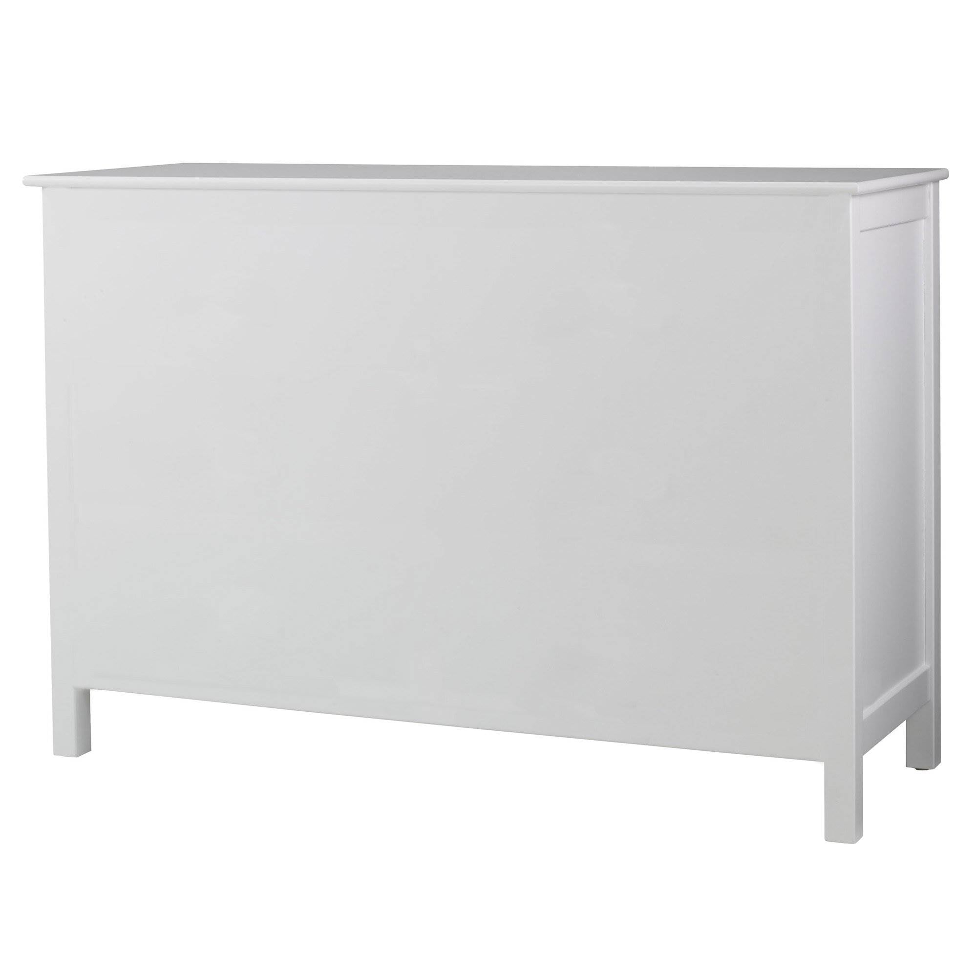 Fisher Price Kingsport 5 in 1 Crib and 6 Drawer Double Chest Dresser, Snow White