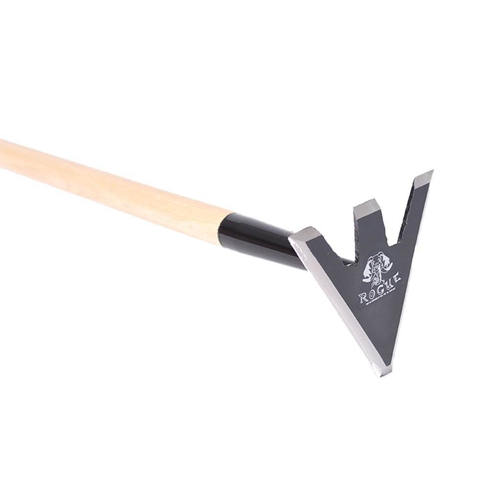 Rogue Hoe 60 Inch Handle 6.5 Inch Hardened Steel Garden Hoe Tool (Open Box)