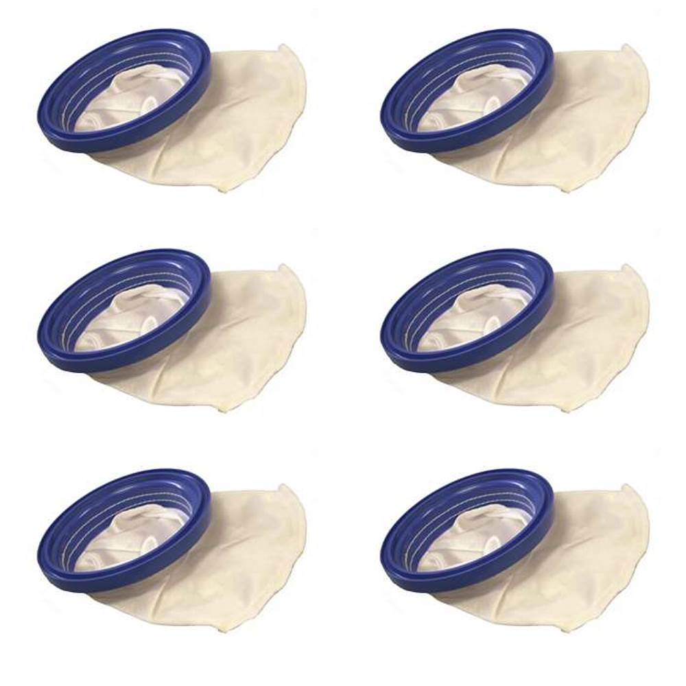 Water Tech Pool Blaster Max Pool Vac PBW022SS Sand Silt Filter Bag (6 Pack)
