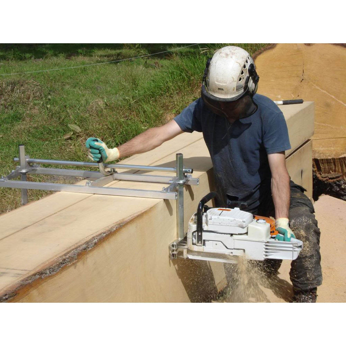 Timber Tuff 24" Portable Chainsaw Planking & Logging Saw Mill (2 Pack)