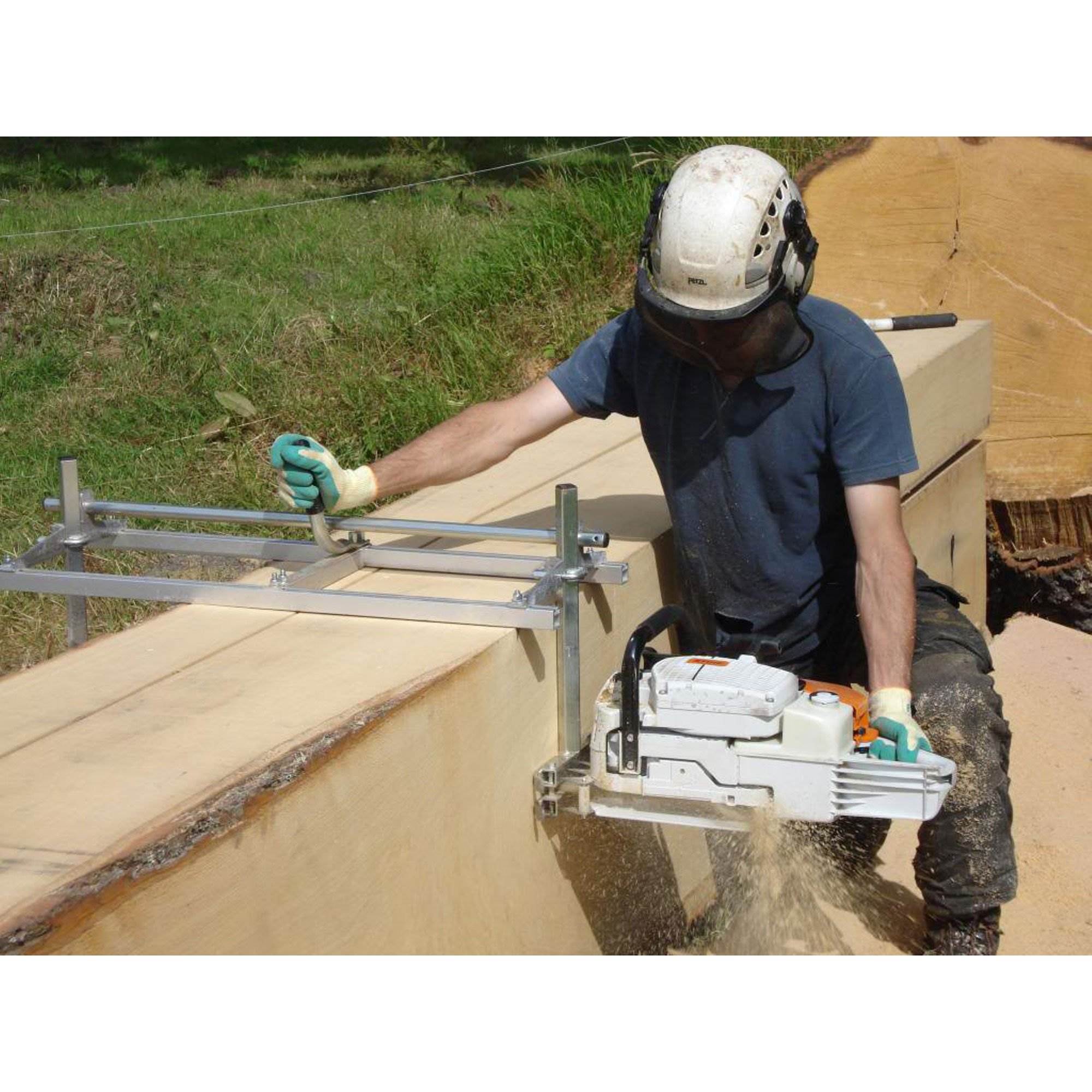 Timber Tuff 24" Portable Chainsaw Planking & Logging Saw Mill (2 Pack)