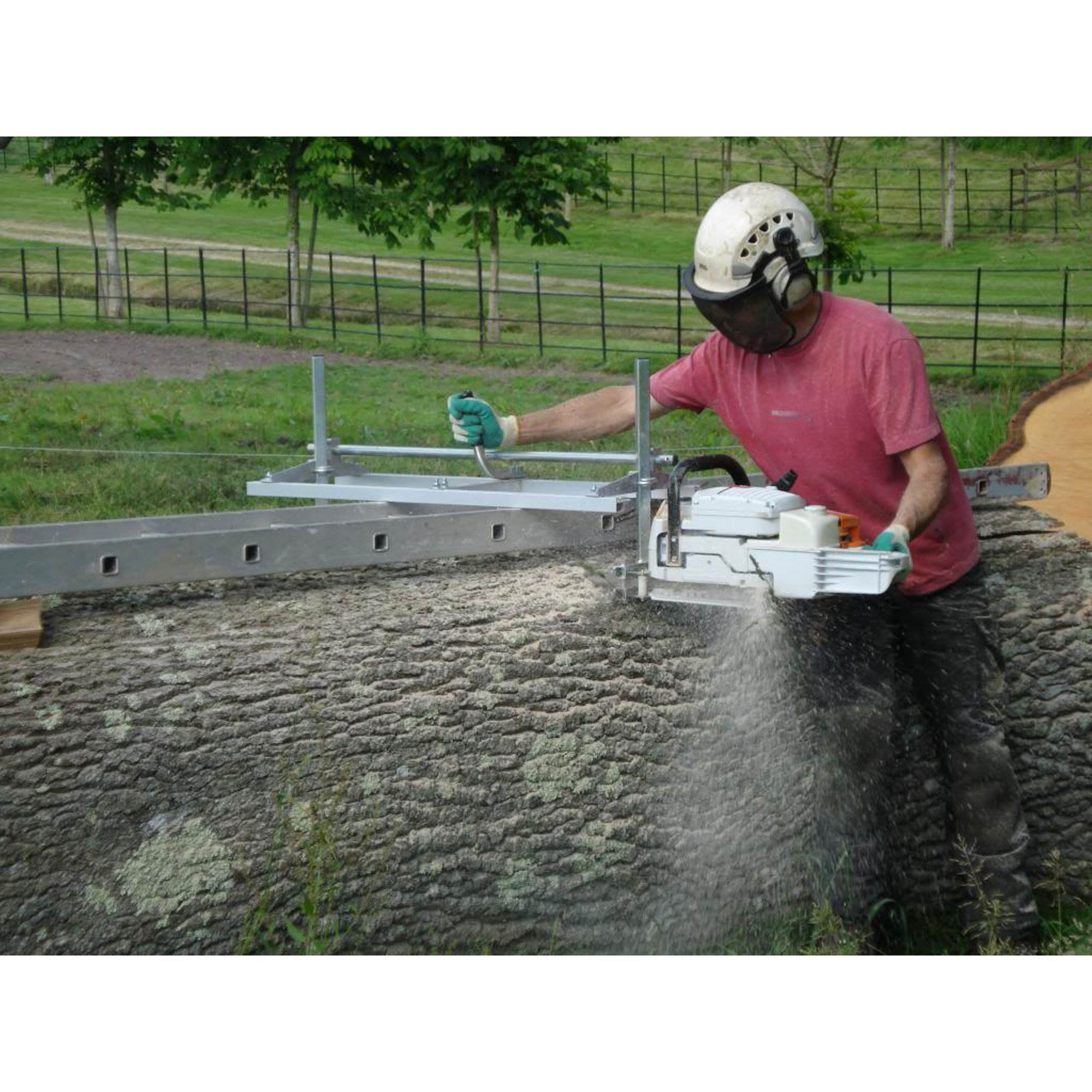 Timber Tuff 24" Portable Chainsaw Planking & Logging Saw Mill (2 Pack)