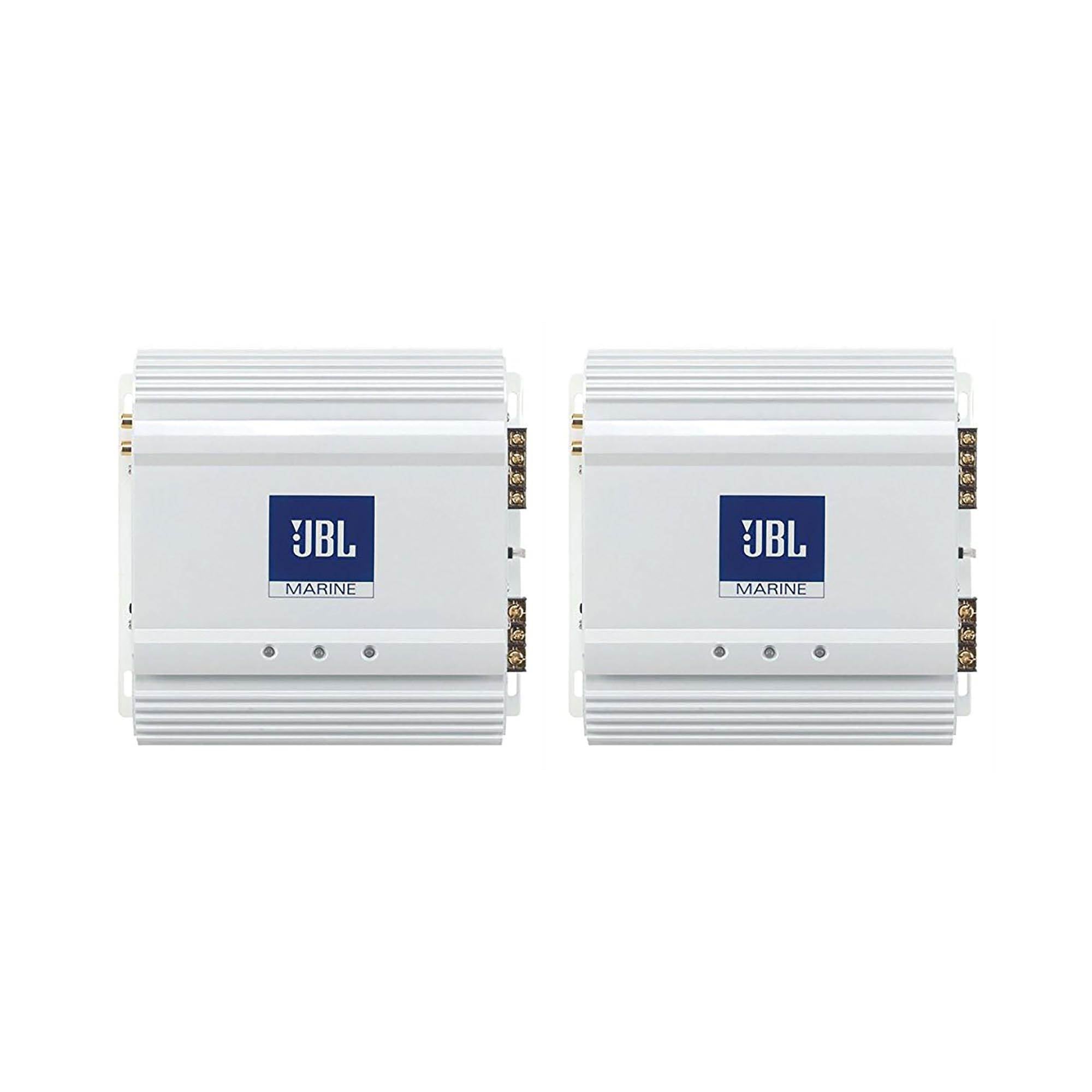 JBL MA6002 145W 2 Channel AB Marine Boat Audio Amplifier Power Amp (2 Pack)
