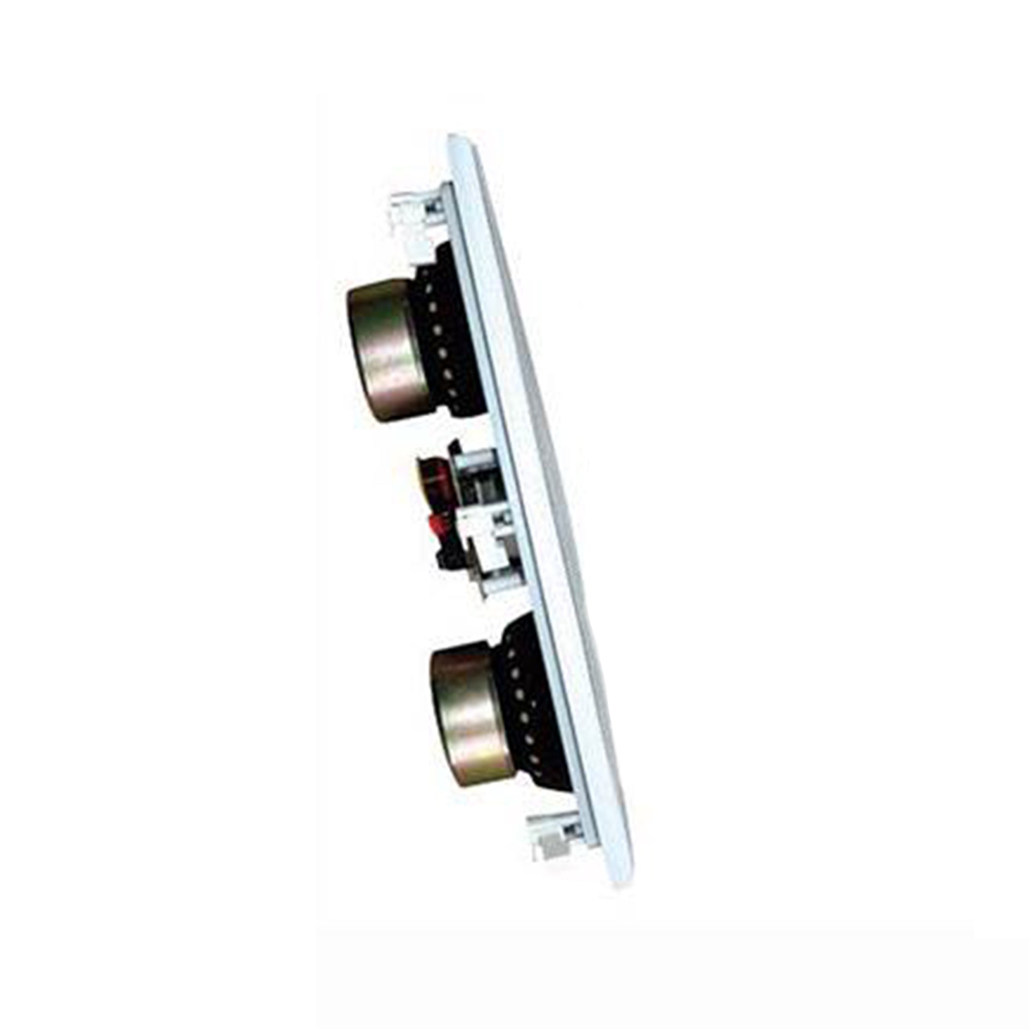 PyleHome Dual 5.25 Inch 300W Wall/Ceiling Mount 2-Way Speaker, White (4 Pack)