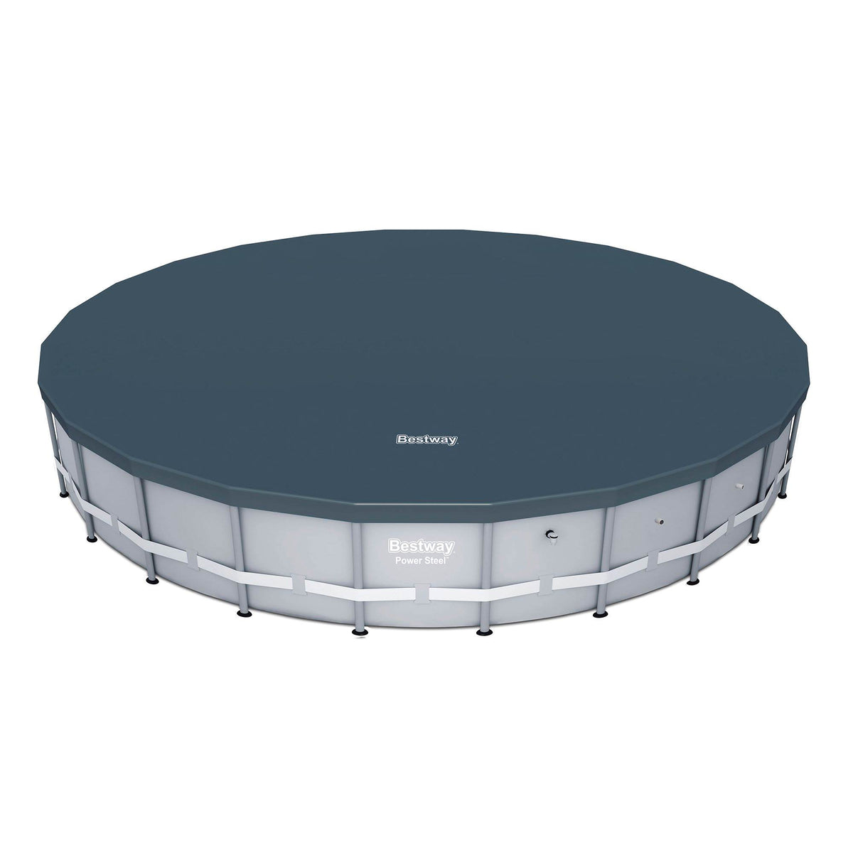 Bestway Steel ProTM Frame 18ft Round PVC Pool Debris Cover, Cover Only (6 Pack)
