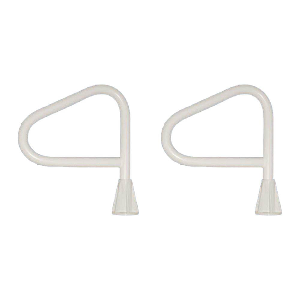 Saftron Polymer In Ground Pool Floor Handrail with Lift and Turn Base (2 Pack) - VMInnovations