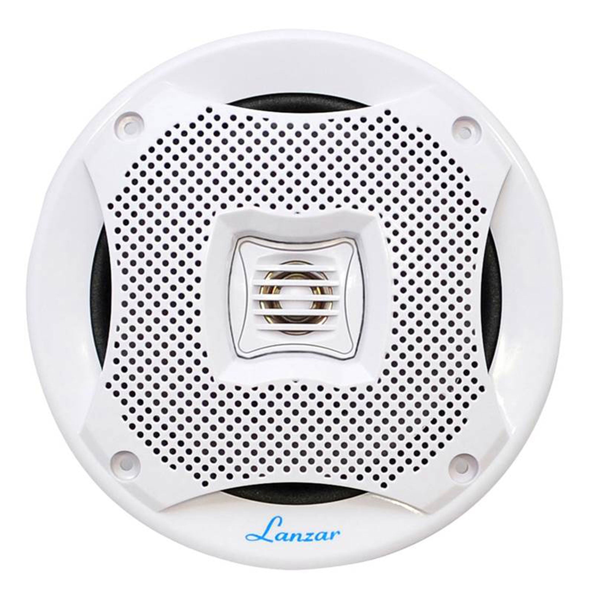 Lanzar AQ5CXW 5.25" 400W 2-Way Marine Boat Speakers White 400 Watts (24 Pack)